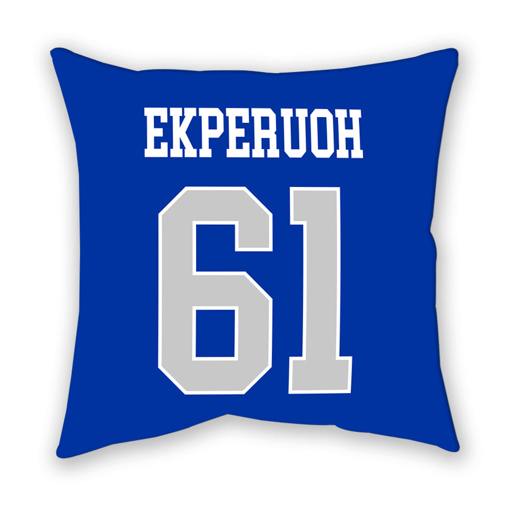 Kentucky - NCAA Football : Jason Ekperuoh - Pillow-1
