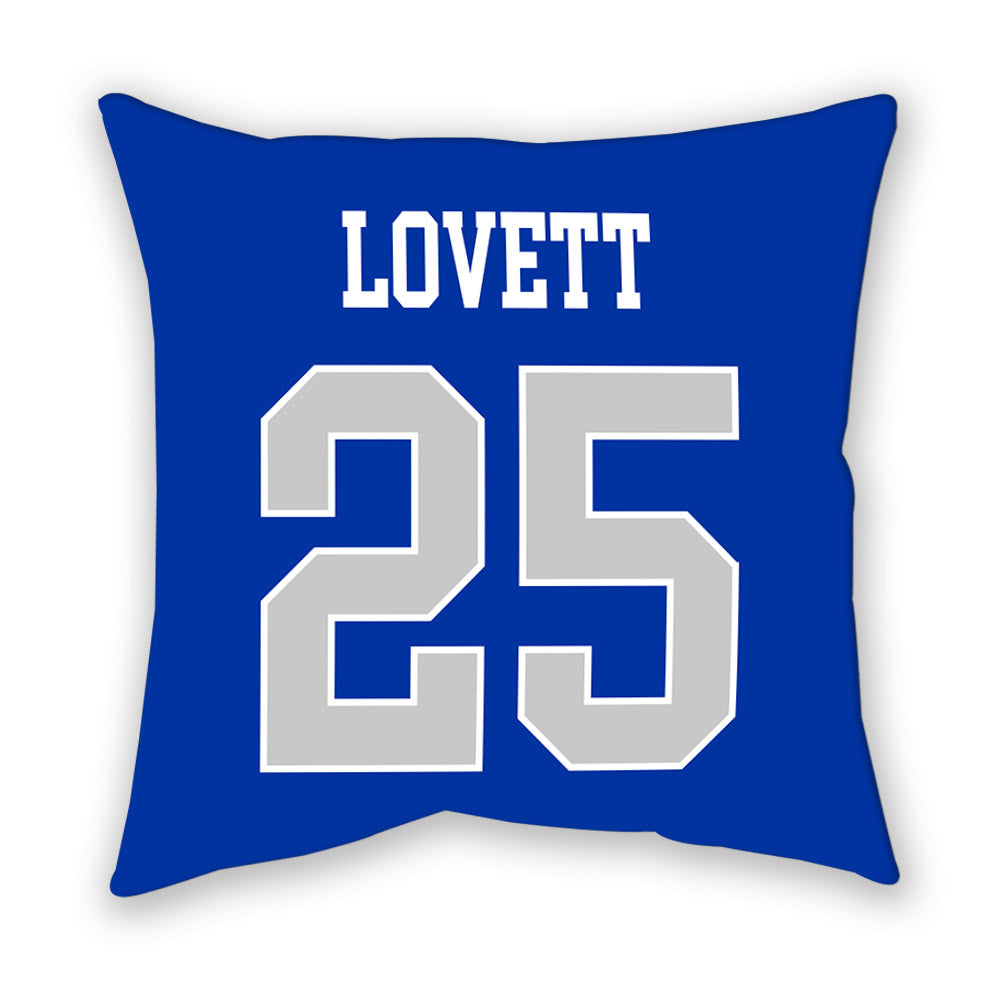 Kentucky - NCAA Football : Jordan Lovett - Pillow-1
