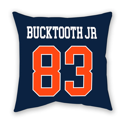 Syracuse - NCAA Men's Lacrosse : Brett Bucktooth Jr - Pillow-1