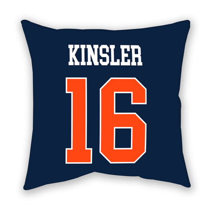 Syracuse - NCAA Women's Ice Hockey : Jackson Kinsler - Pillow-1