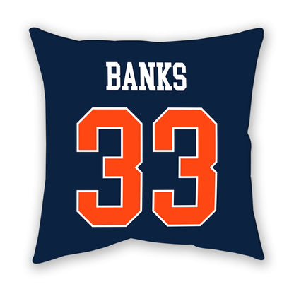 Syracuse - NCAA Men's Lacrosse : Liam Banks - Pillow-1