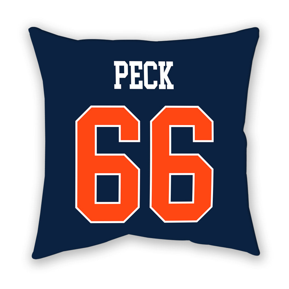 Syracuse - NCAA Men's Lacrosse : Hansen Peck - Pillow-1