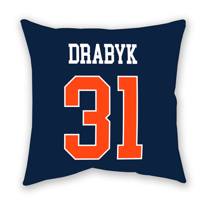 Syracuse - NCAA Women's Ice Hockey : Ava Drabyk - Pillow-1