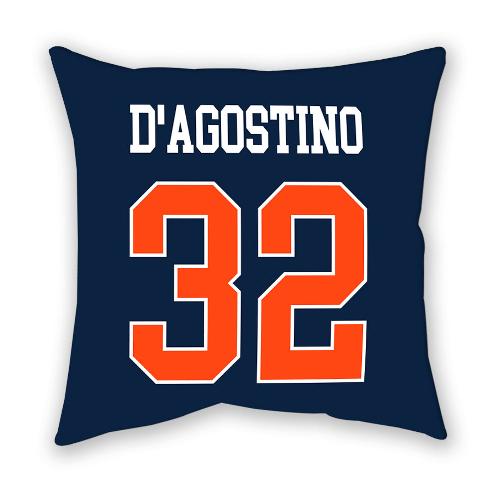 Syracuse - NCAA Men's Lacrosse : Louis D'Agostino - Pillow-1