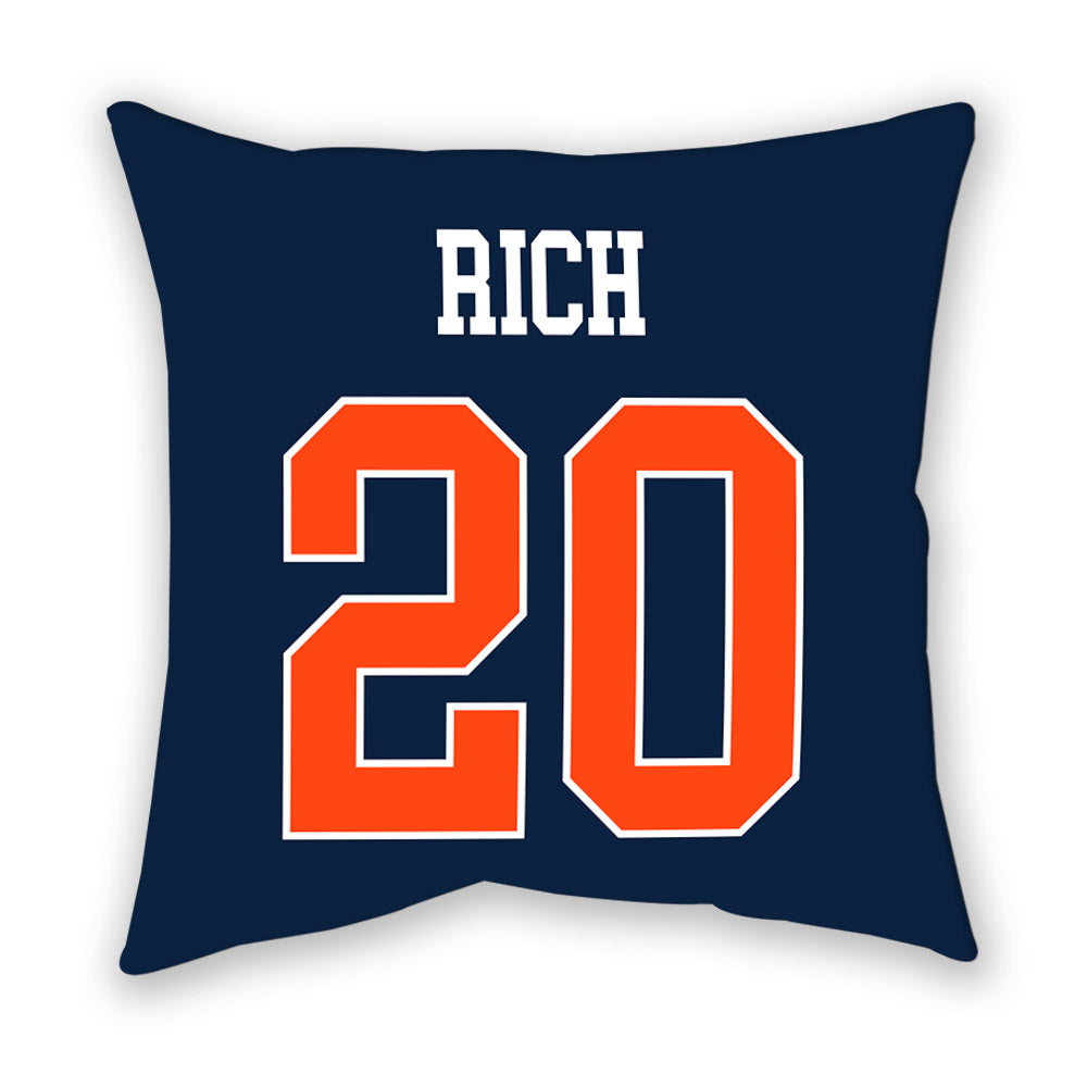 Syracuse - NCAA Women's Lacrosse : Mackenzie Rich - Pillow-1