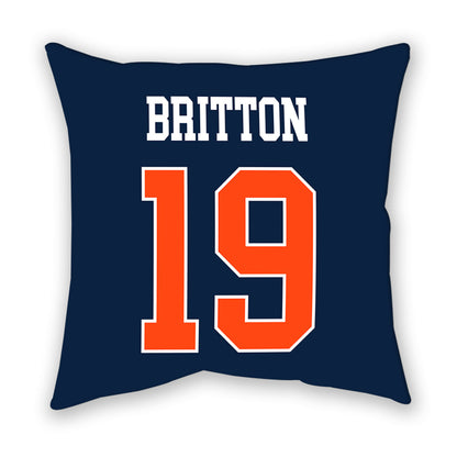 Syracuse - NCAA Women's Lacrosse : Gracie Britton - Pillow-1