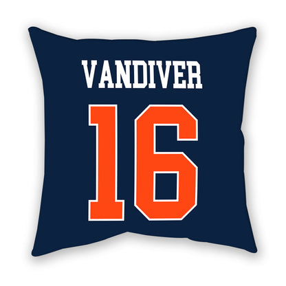 Syracuse - NCAA Women's Lacrosse : Coco Vandiver - Pillow-1