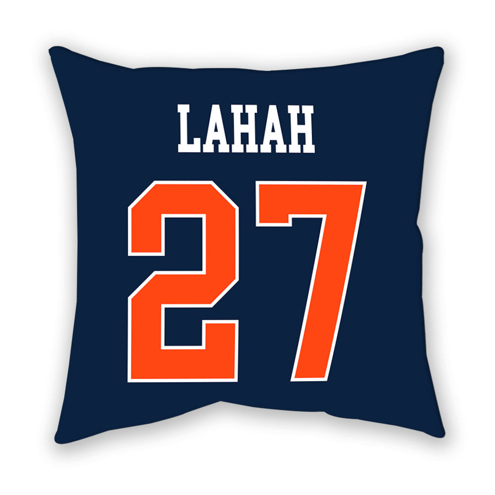 Syracuse - NCAA Women's Lacrosse : Izzy Lahah - Pillow-1