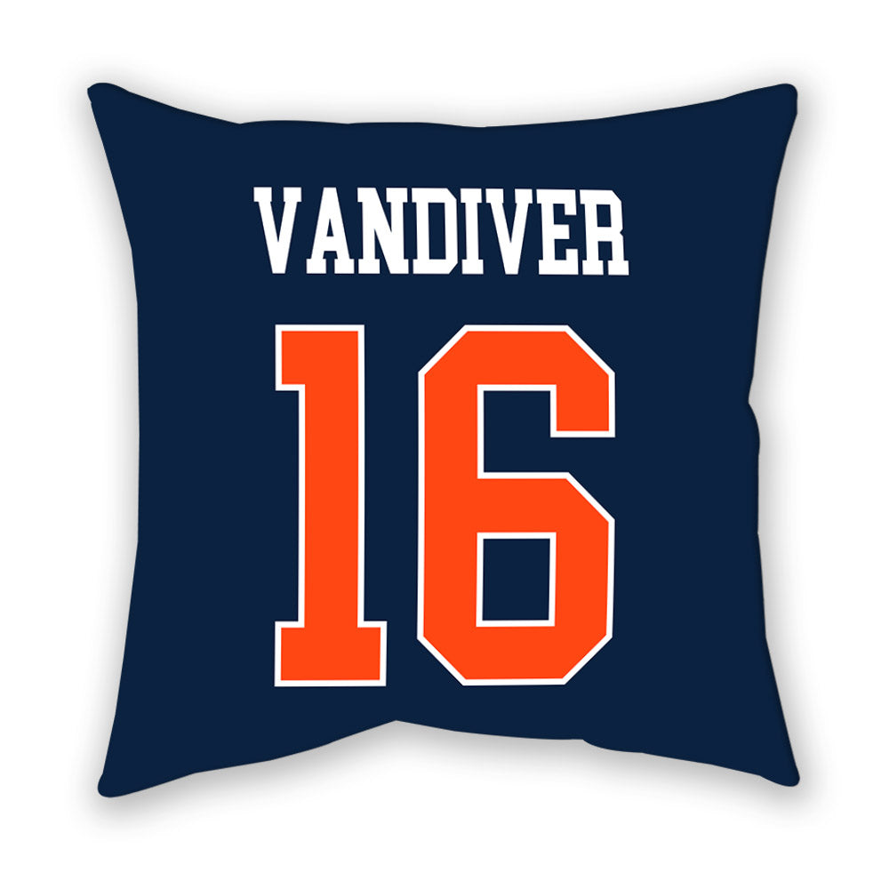 Syracuse - NCAA Women's Lacrosse : Colette Vandiver - Pillow-1