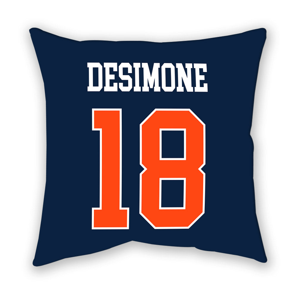 Syracuse - NCAA Women's Lacrosse : Carlie Desimone - Pillow-1
