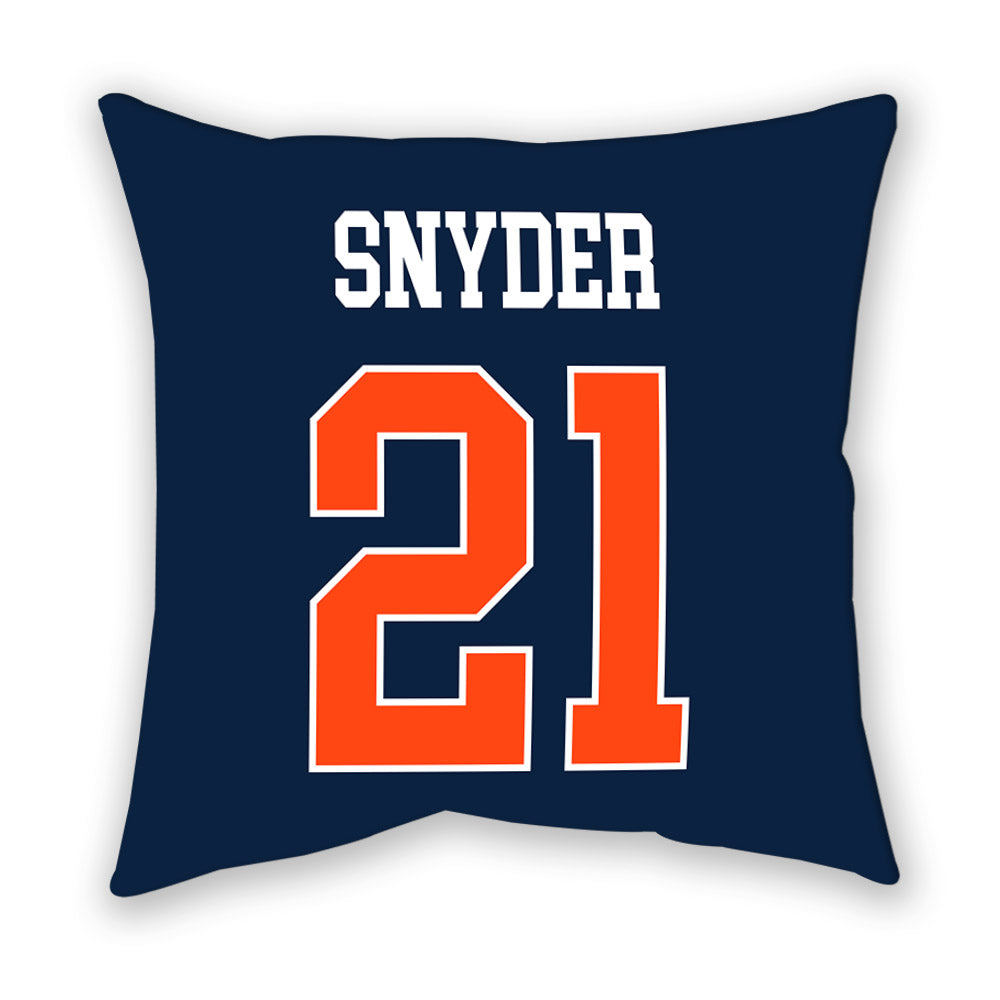 Syracuse - NCAA Women's Field Hockey : Ally Snyder - Pillow-1