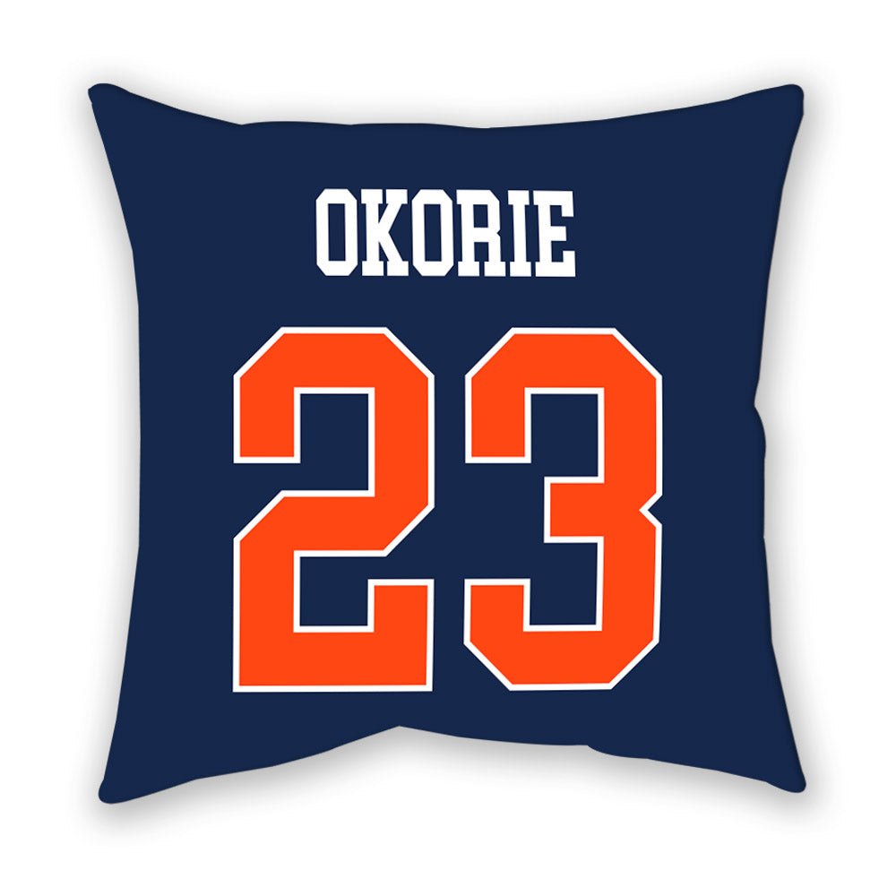 Virginia - NCAA Men's Soccer : David Okorie - Pillow-1