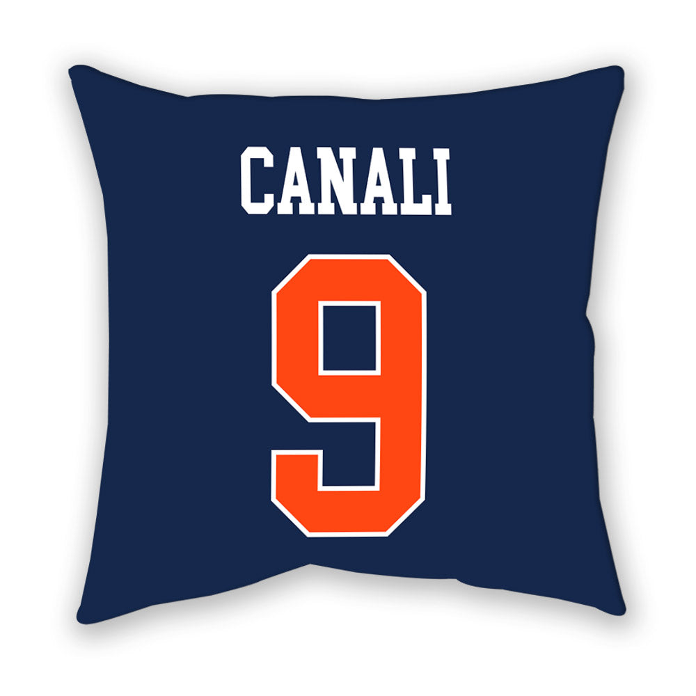 Virginia - NCAA Women's Soccer : Giovana Canali - Pillow-1