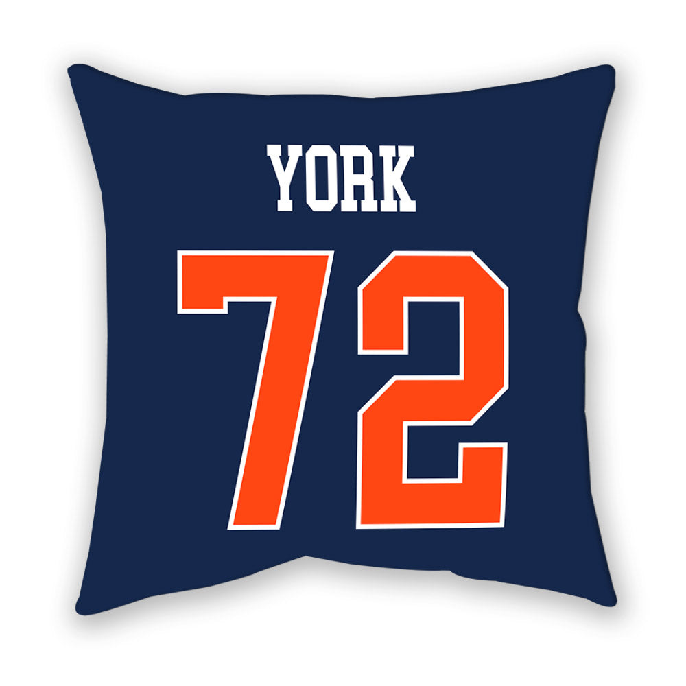 Virginia - NCAA Football : Ben York - Pillow-1