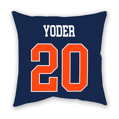 Virginia - NCAA Baseball : Noah Yoder - Pillow-1