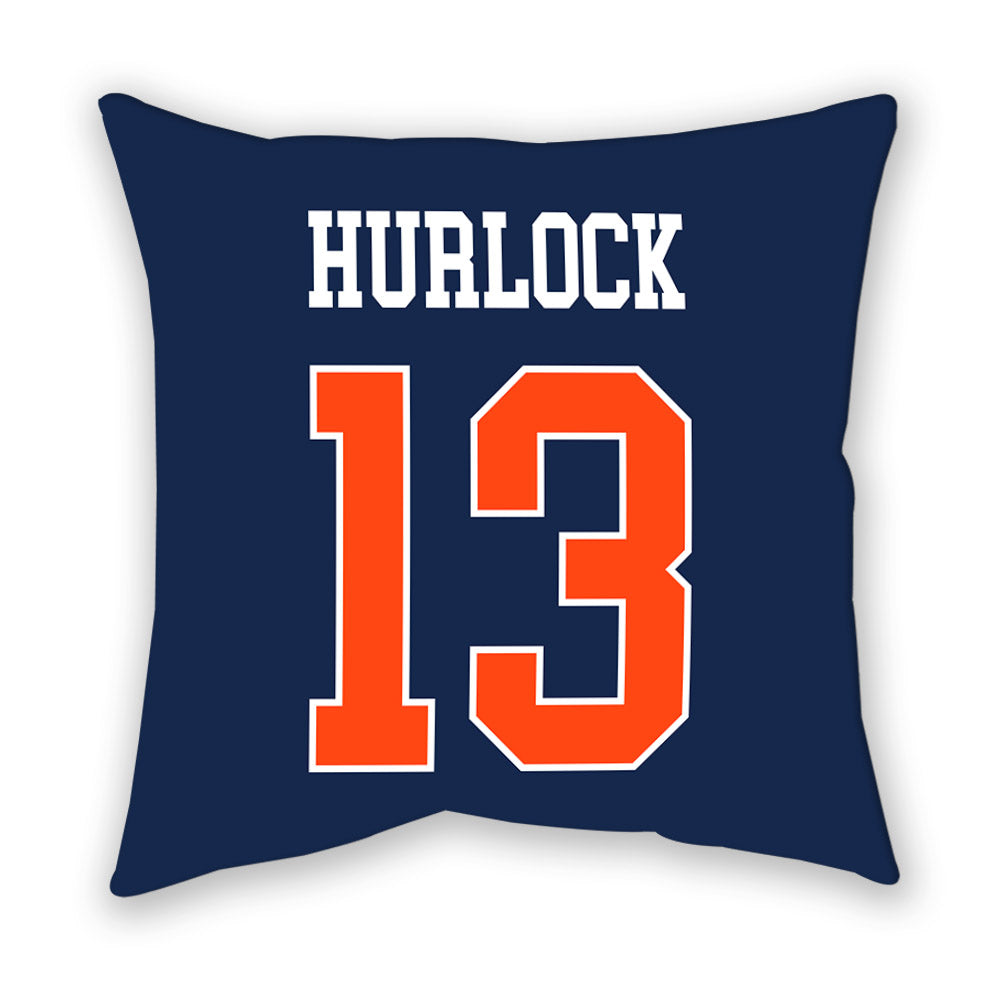 Virginia - NCAA Men's Soccer : Stephen Hurlock - Pillow-1