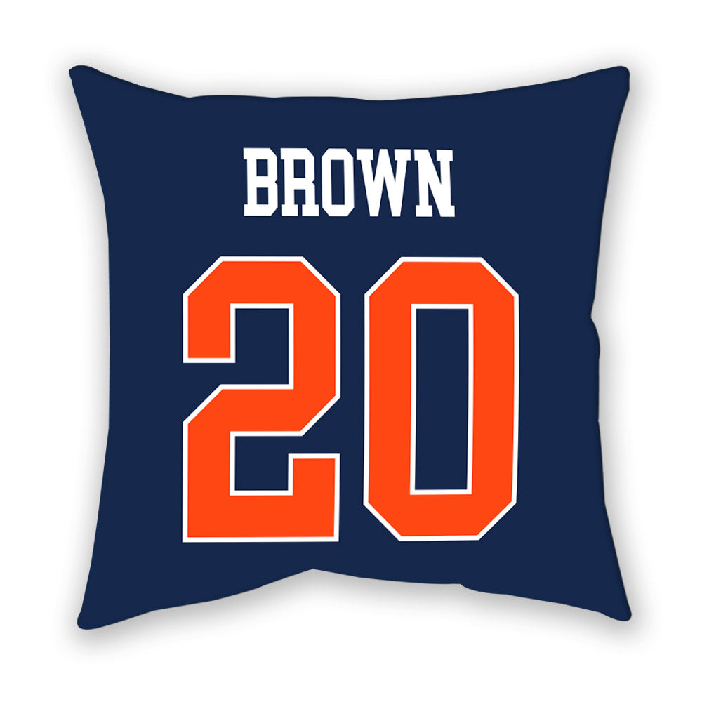 Virginia - NCAA Football : Xavier Brown - Pillow-1