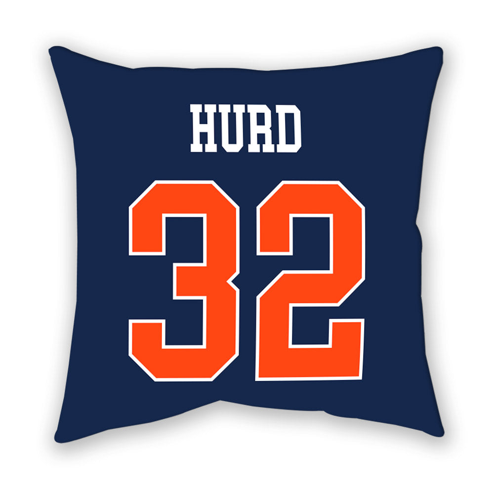 Virginia - NCAA Women's Basketball : Breona Hurd - Pillow-1