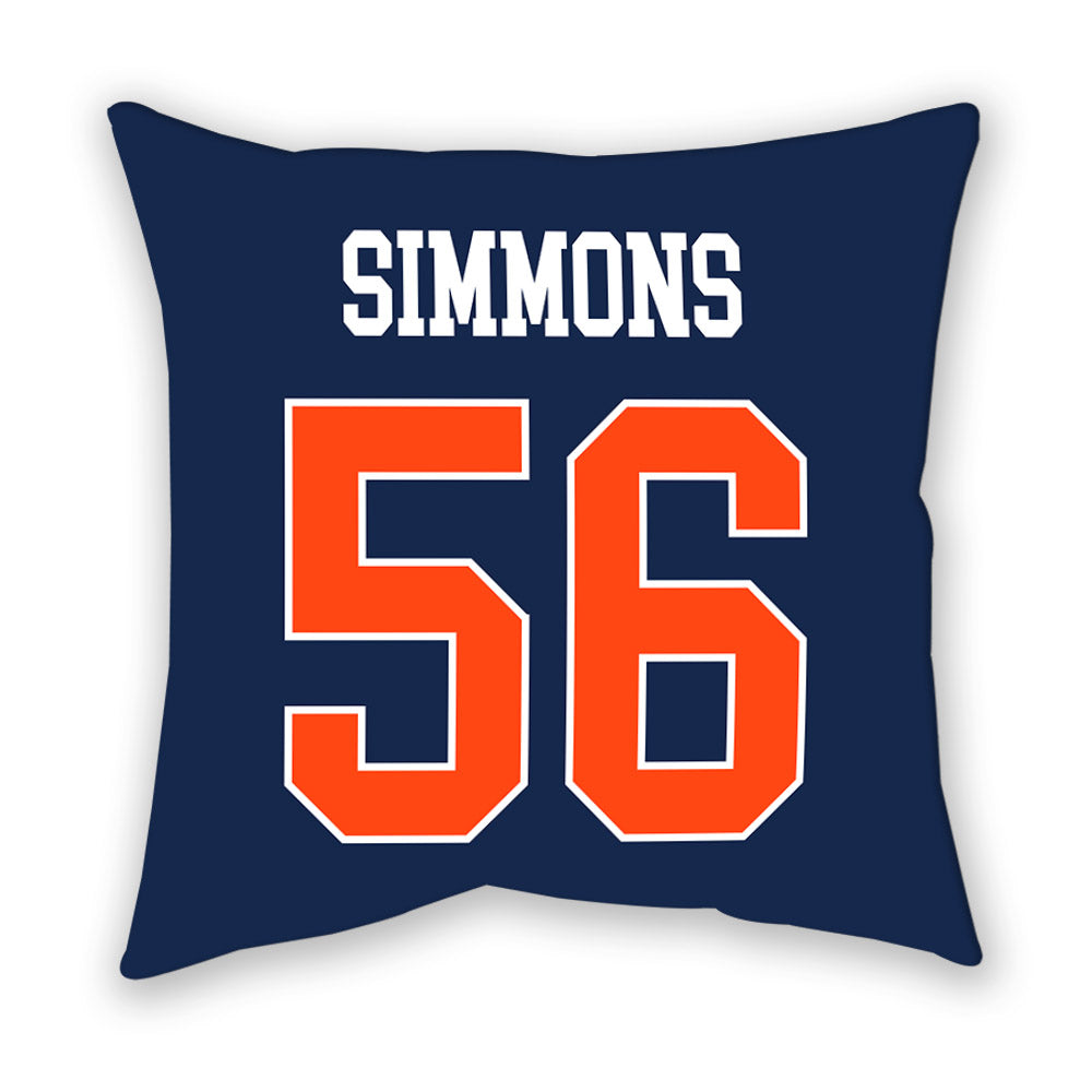 Virginia - NCAA Football : Tyler Simmons - Pillow-1