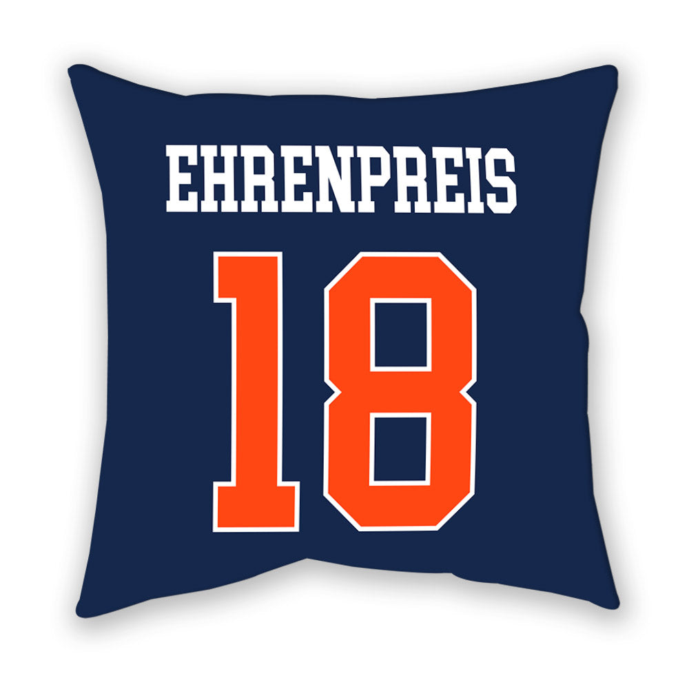 Virginia - NCAA Men's Soccer : Zachary Ehrenpreis - Pillow-1
