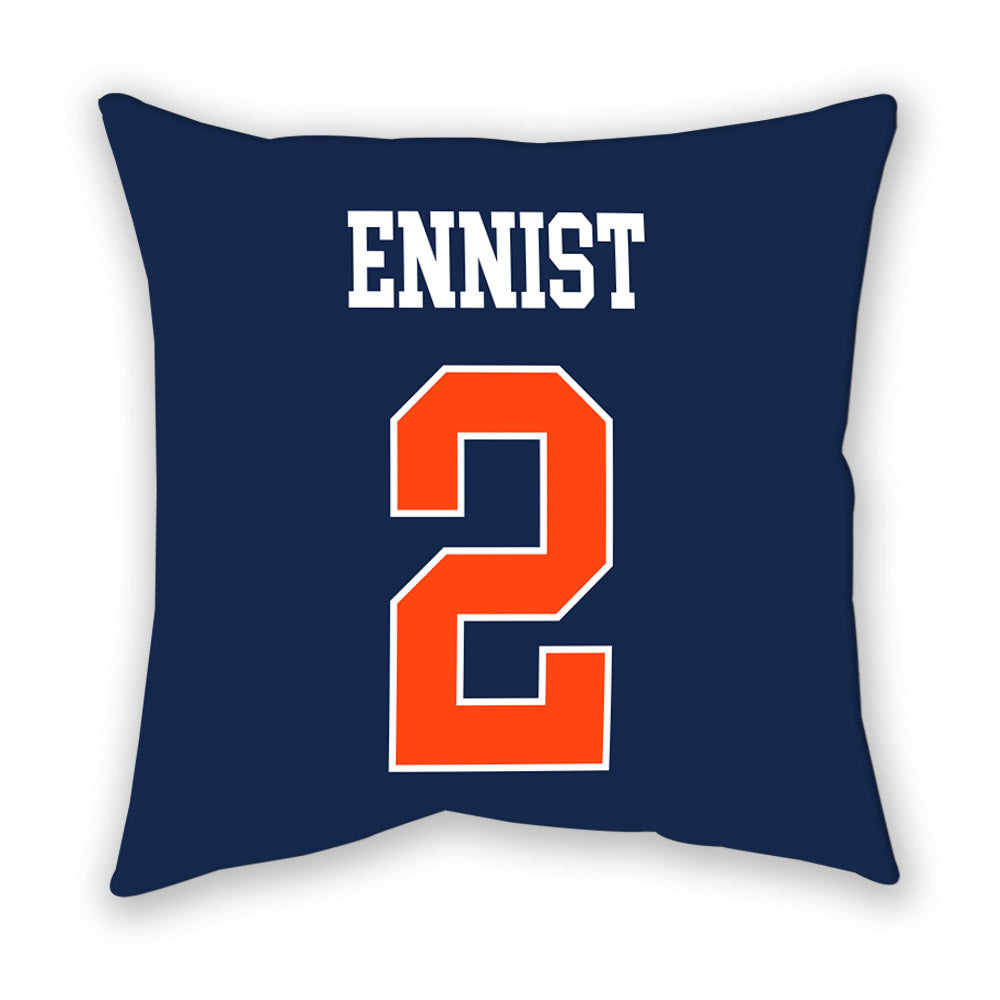 Virginia - NCAA Women's Volleyball : Reagan Ennist - Pillow-1