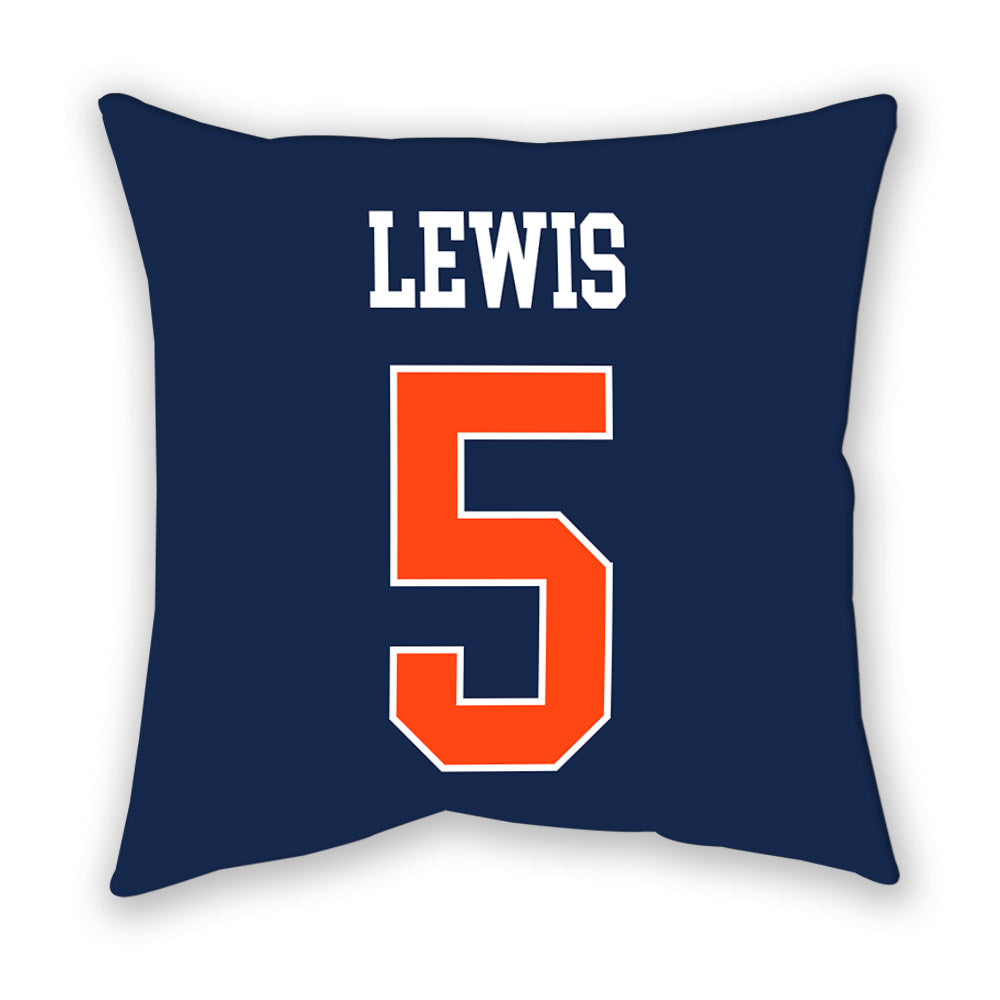 Virginia - NCAA Men's Basketball : Sam Lewis - Pillow-1