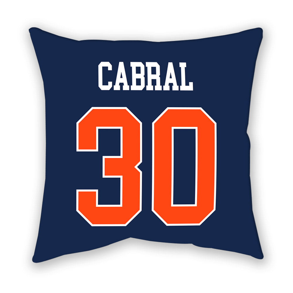Virginia - NCAA Softball : Bella Cabral - Pillow-1