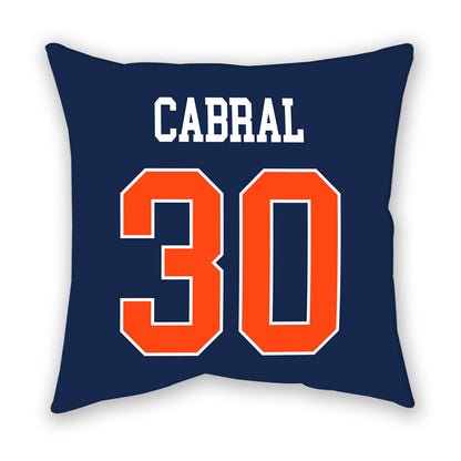 Virginia - NCAA Softball : Bella Cabral - Pillow-1