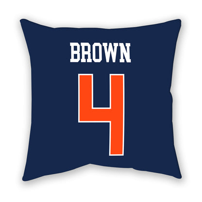 Virginia - NCAA Women's Basketball : Jillian Brown - Pillow-1