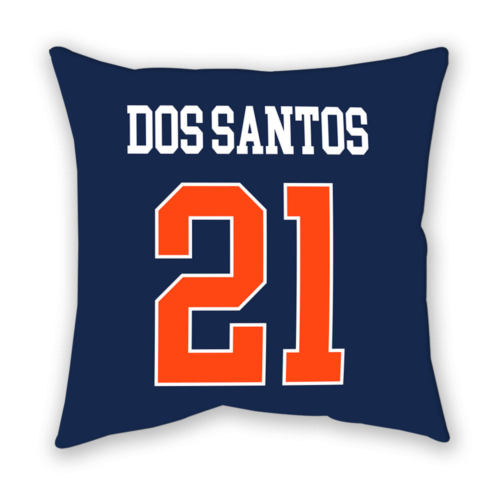 Virginia - NCAA Men's Soccer : Marco Dos Santos - Pillow-1