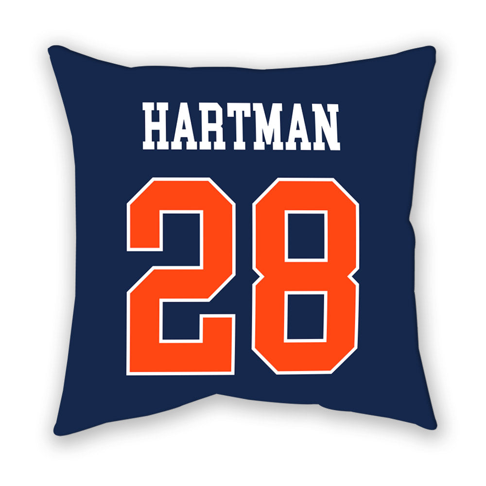 Virginia - NCAA Baseball : Lucas Hartman - Pillow-1