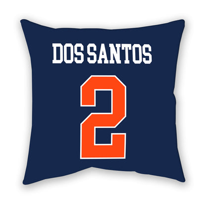 Virginia - NCAA Women's Basketball : Raiane Dos Santos - Pillow-1