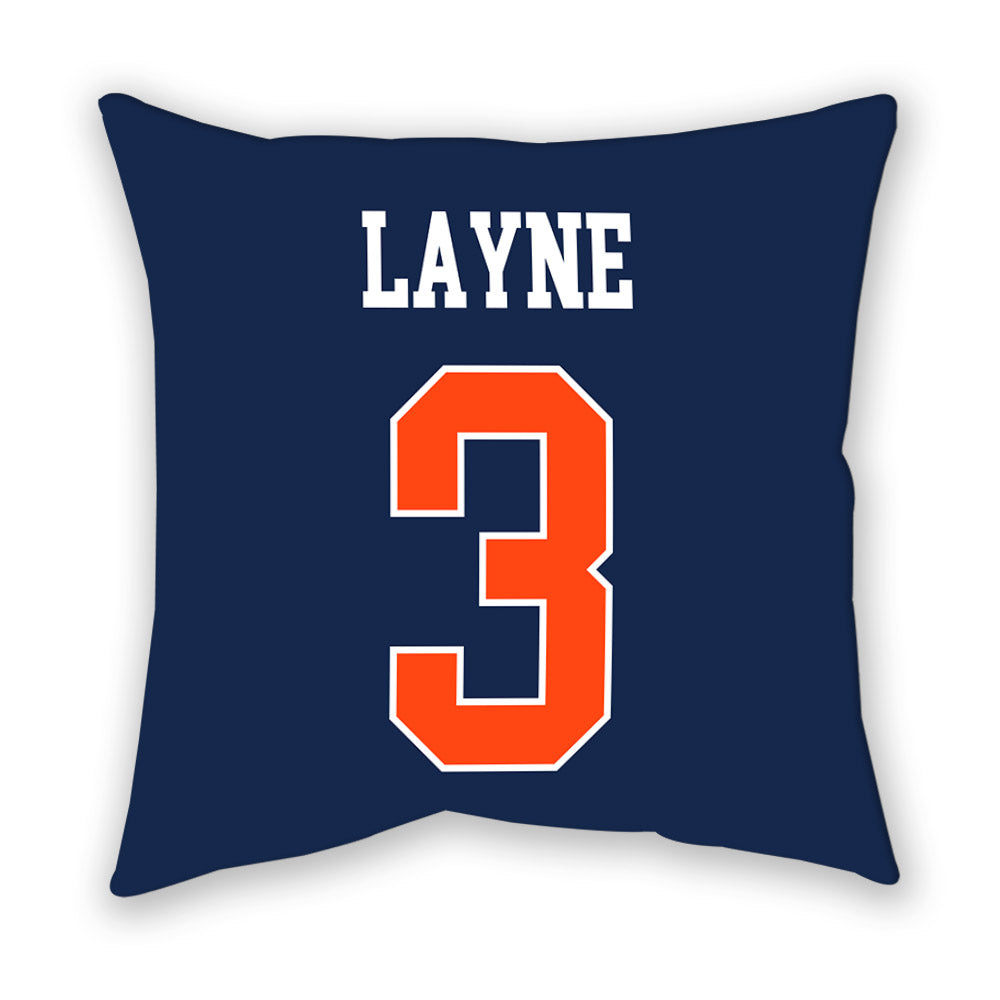 Virginia - NCAA Softball : Courtney Layne - Pillow-1