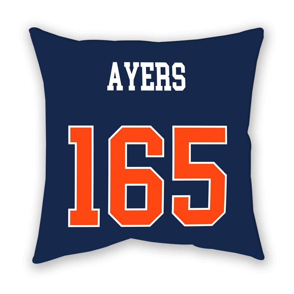 Virginia - NCAA Wrestling : Macon Ayers - Pillow-1