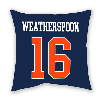 Virginia - NCAA Baseball : Jake Weatherspoon - Pillow-1