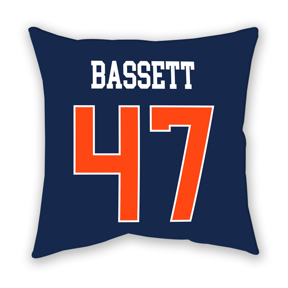 Virginia - NCAA Baseball : Nate Bassett - Pillow-1