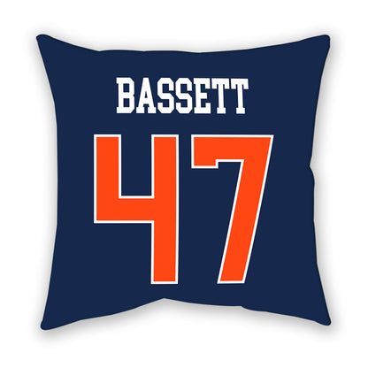 Virginia - NCAA Baseball : Nate Bassett - Pillow-1