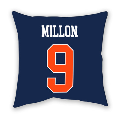 Virginia - NCAA Men's Lacrosse : McCabe Millon - Pillow-1