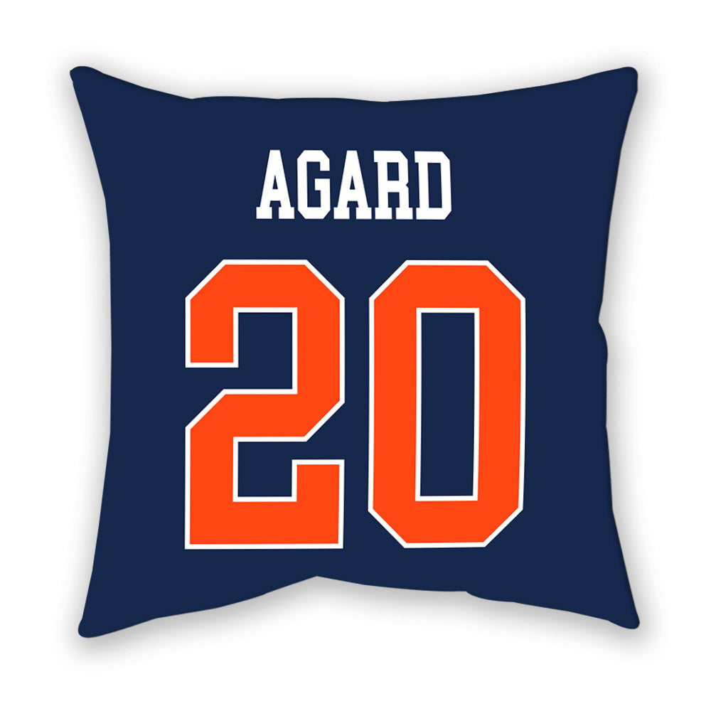 Virginia - NCAA Football : Omillio Agard - Pillow-1