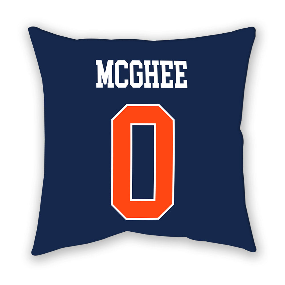 Virginia - NCAA Women's Basketball : Olivia McGhee - Pillow-1