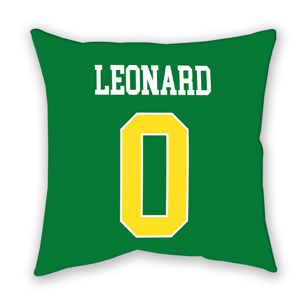 Oregon - NCAA Women's Soccer : Makea Leonard - Pillow-1