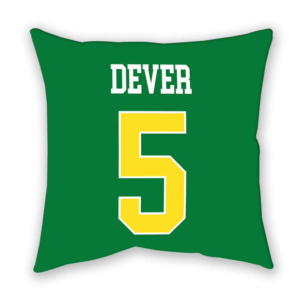 Oregon - NCAA Women's Soccer : Taylor Dever - Pillow-1