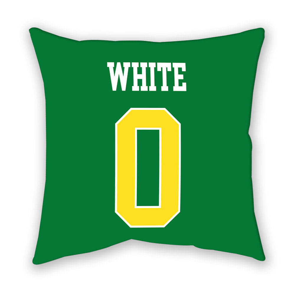 Oregon - NCAA Women's Soccer : Giselle White - Pillow-1