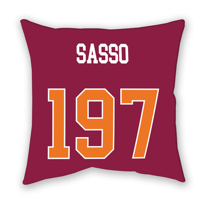 Virginia Tech - NCAA Wrestling : Sonny Sasso - Pillow-1