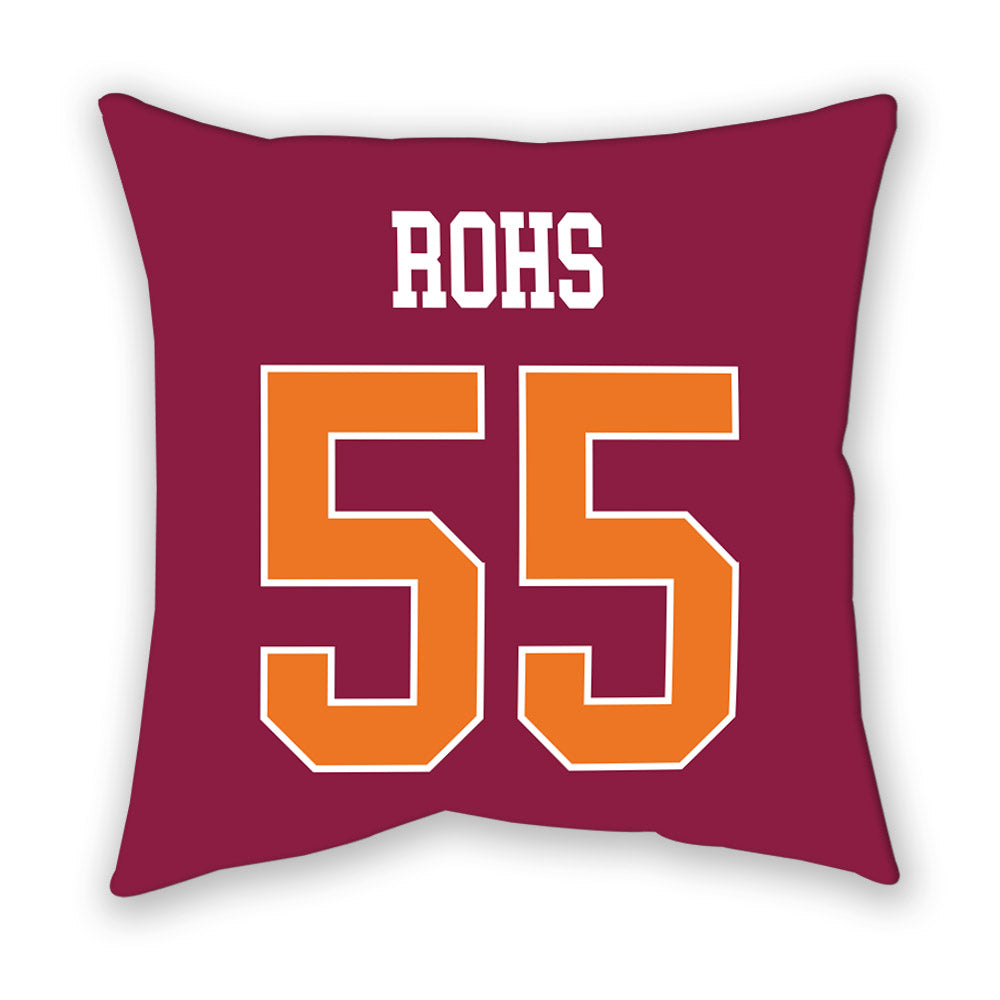 Virginia Tech - NCAA Softball : Annika Rohs - Pillow-1