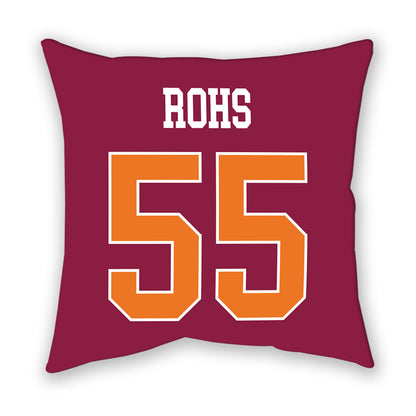 Virginia Tech - NCAA Softball : Annika Rohs - Pillow-1