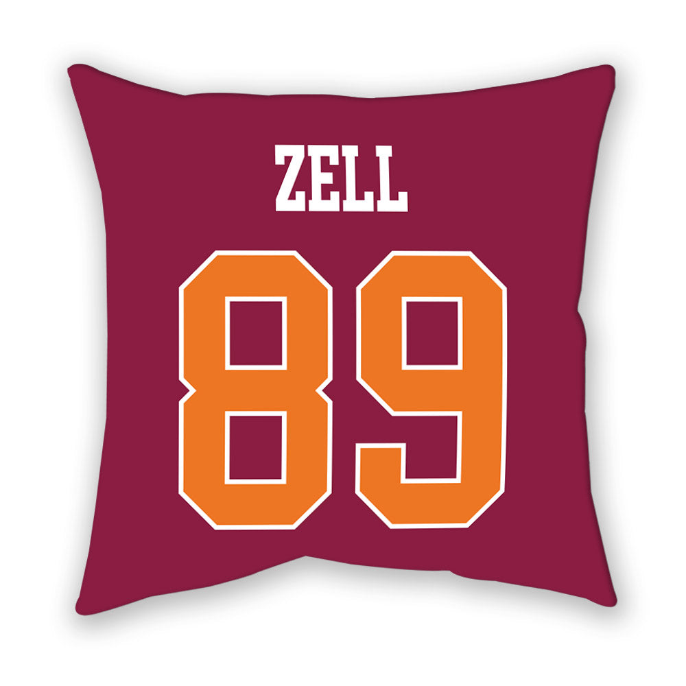 Virginia Tech - NCAA Football : Hudson Zell - Pillow-1