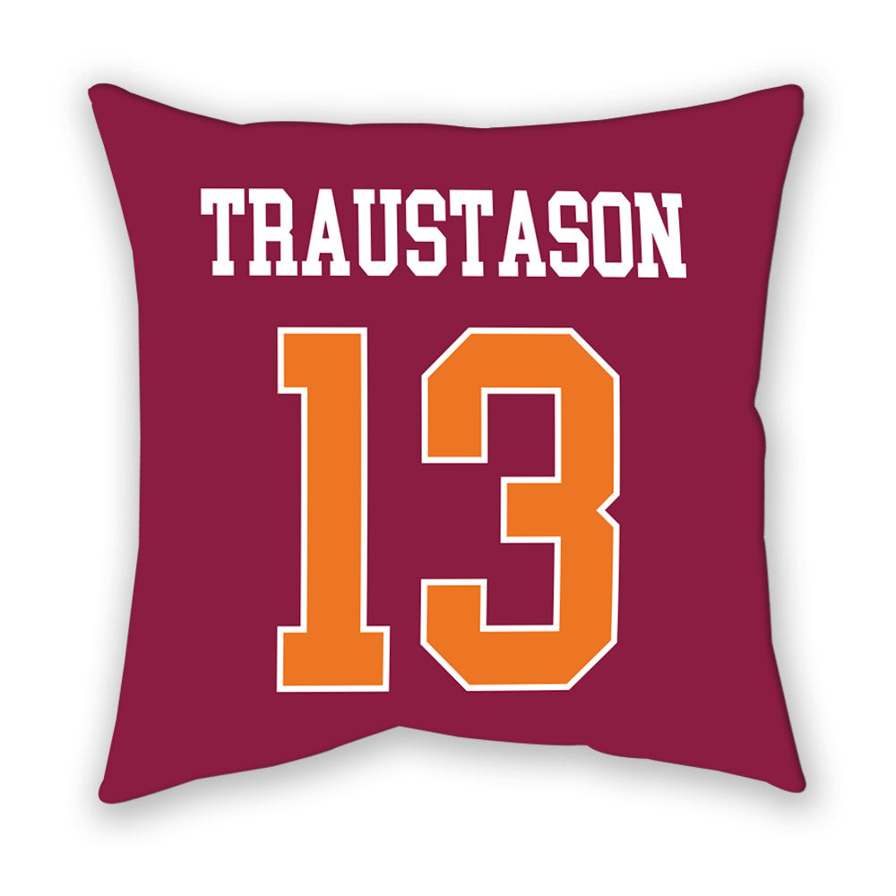 Virginia Tech - NCAA Men's Soccer : Dagur Traustason - Pillow-1