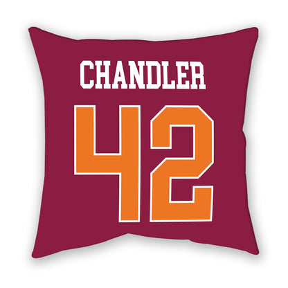 Virginia Tech - NCAA Baseball : Aimon Chandler - Pillow-1
