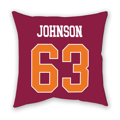 Virginia Tech - NCAA Football : Kamren Johnson - Pillow-1